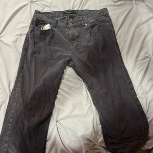 Grey Corduroy Calvin Klein Jeans